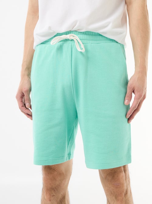 Bermudas em moletão leve - Kiabi