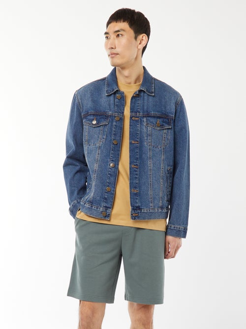 Bermudas em moletão leve - Kiabi