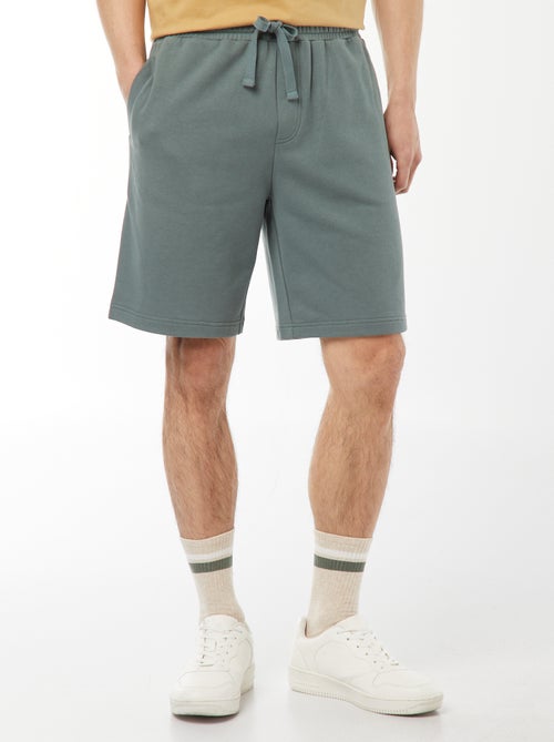 Bermudas em moletão leve - Kiabi