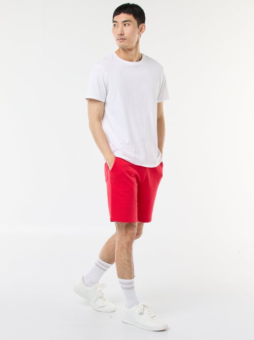 Bermudas em moletão leve - Kiabi