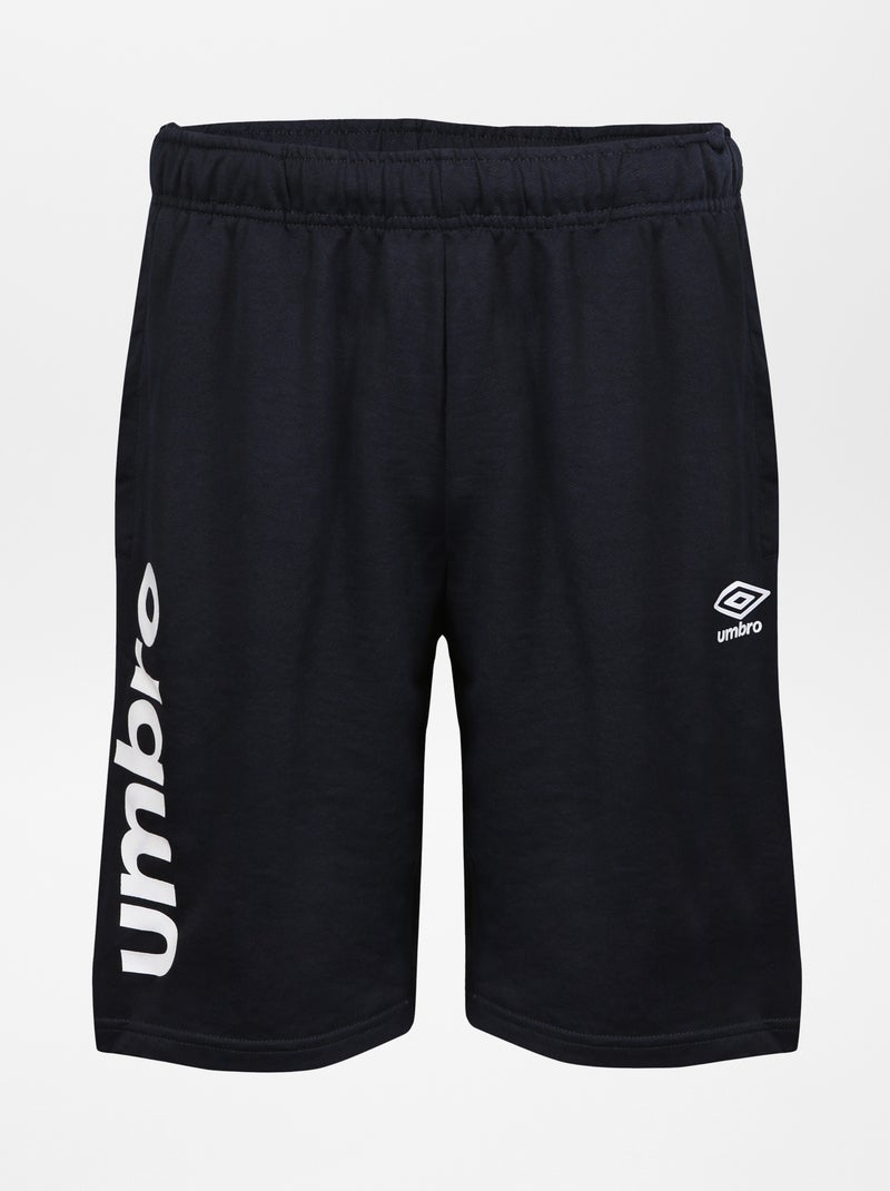 Bermudas em moletão 'Umbro' AZUL - Kiabi