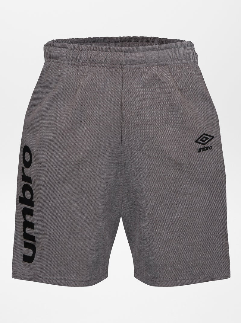 Bermudas em moletão 'Umbro' CINZA - Kiabi