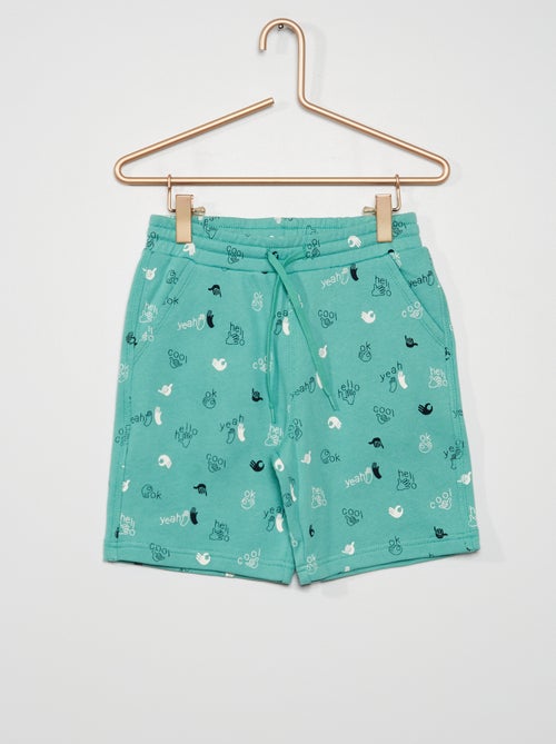 Bermudas em moletão - Kiabi