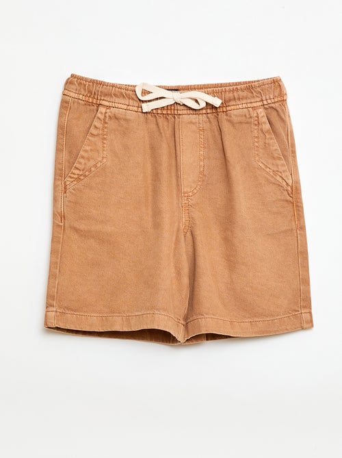 Bermudas em sarja - Kiabi