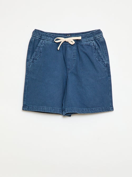 Bermudas em sarja - Kiabi
