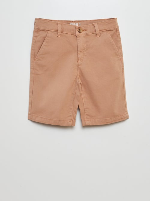 Bermudas em sarja - Kiabi