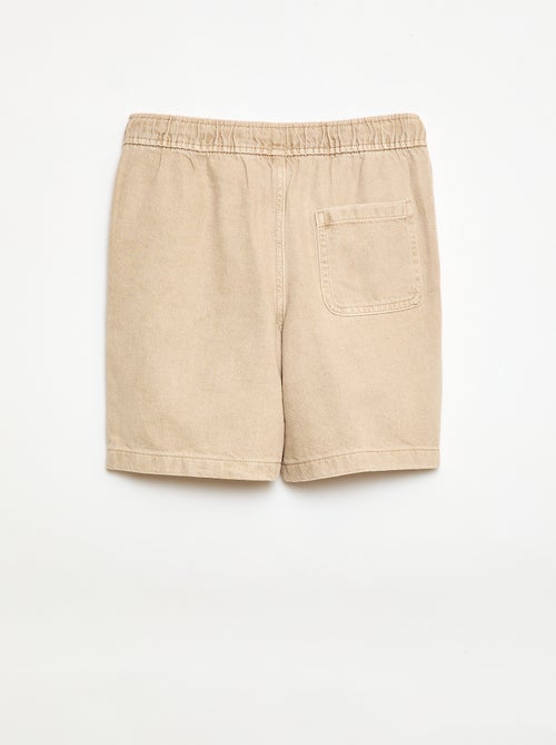 Bermudas em sarja - Kiabi