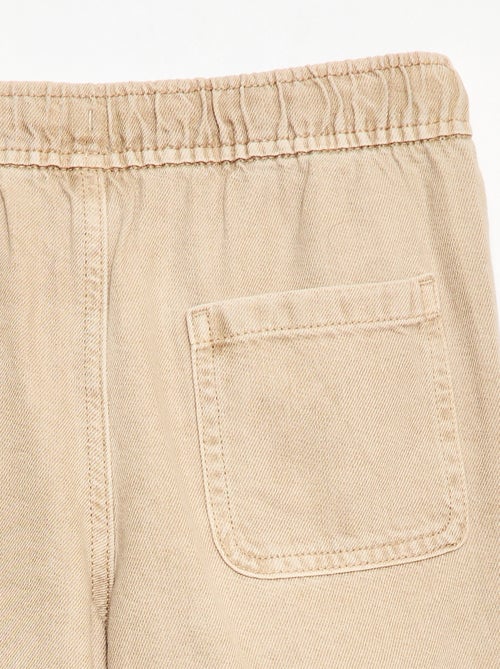 Bermudas em sarja - Kiabi