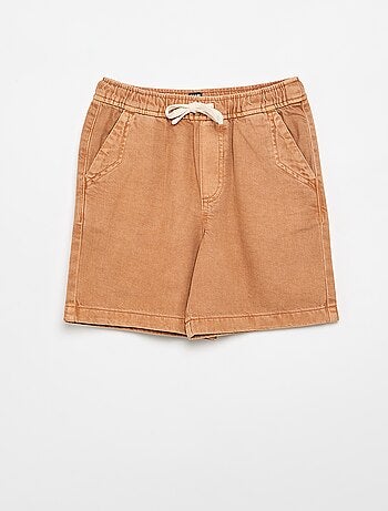 Bermudas em sarja