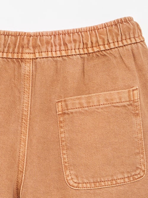 Bermudas em sarja - Kiabi