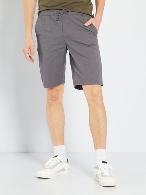 Bermudas em sarja - Kiabi