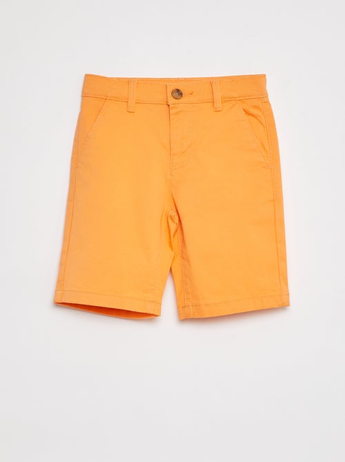 Bermudas em sarja - Kiabi