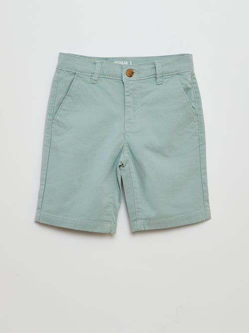 Bermudas em sarja - Kiabi