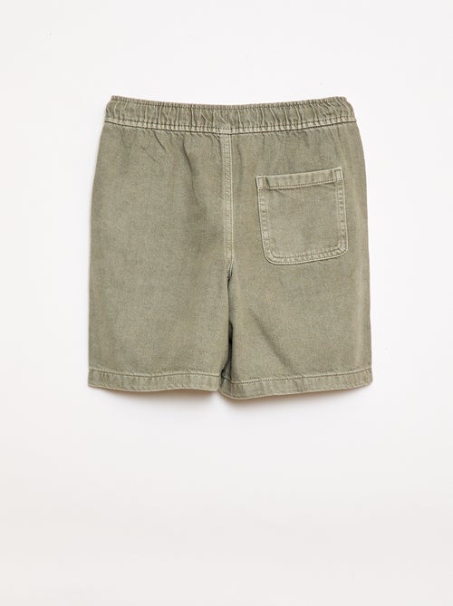 Bermudas em sarja - Kiabi