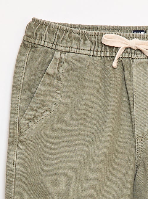 Bermudas em sarja - Kiabi