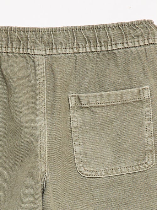 Bermudas em sarja - Kiabi