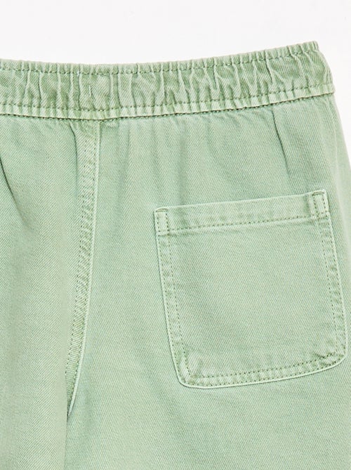 Bermudas em sarja - Kiabi