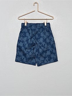 Bermudas estampadas em algodão - Kiabi