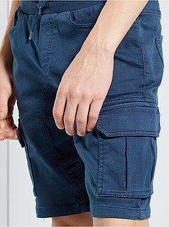 Menino 10-18 anos - Bermudas estilo battle - Kiabi