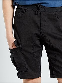 Menino 10-18 anos - Bermudas estilo battle - Kiabi