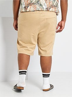 Bermudas estilo moletão leve - Kiabi