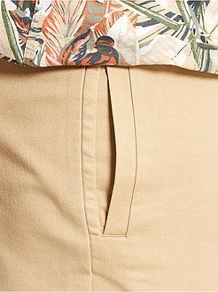 Bermudas estilo moletão leve - Kiabi