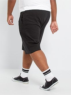 Bermudas estilo moletão leve - Kiabi