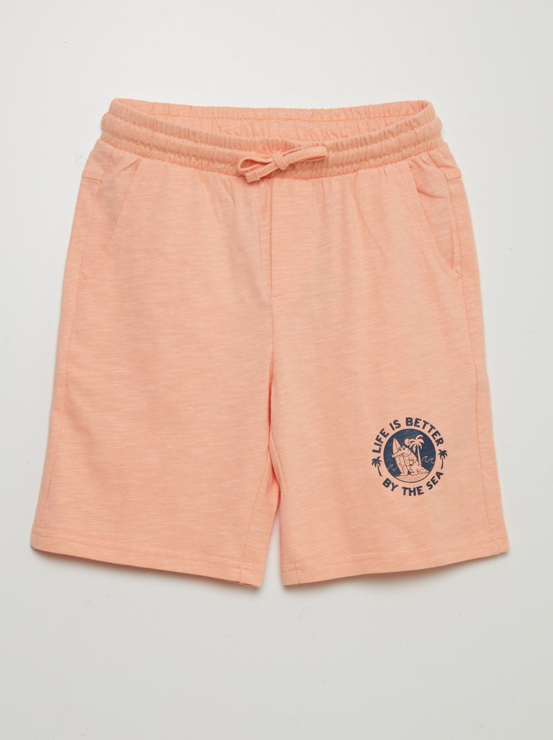 Bermudas fluidas LARANJA - Kiabi