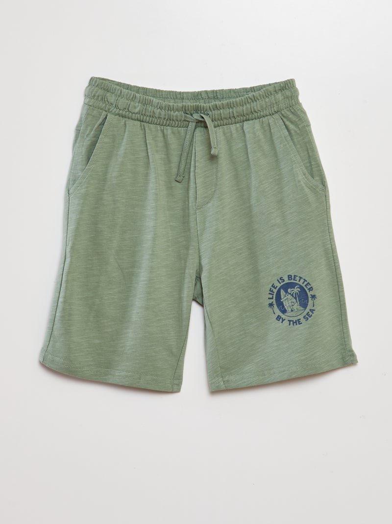 Bermudas fluidas VERDE - Kiabi