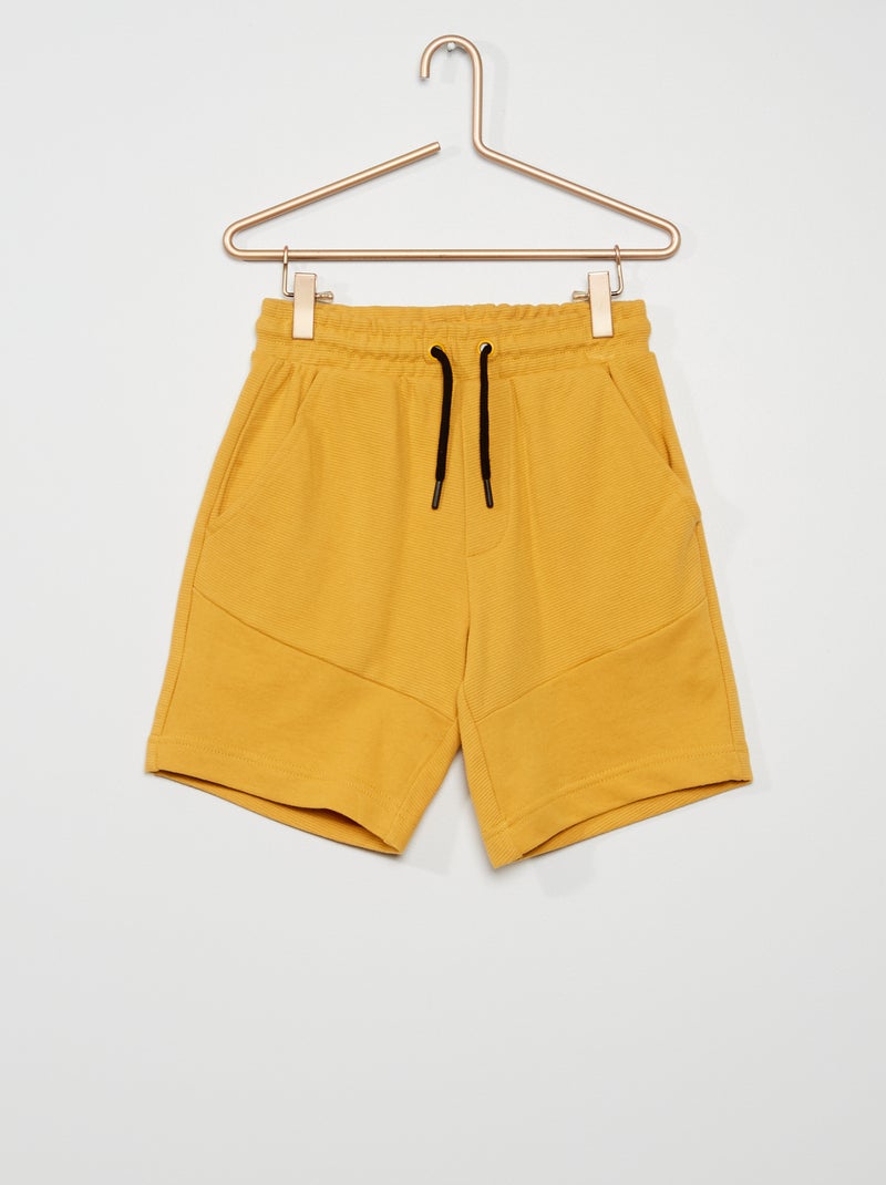Bermudas French Terry AMARELO - Kiabi
