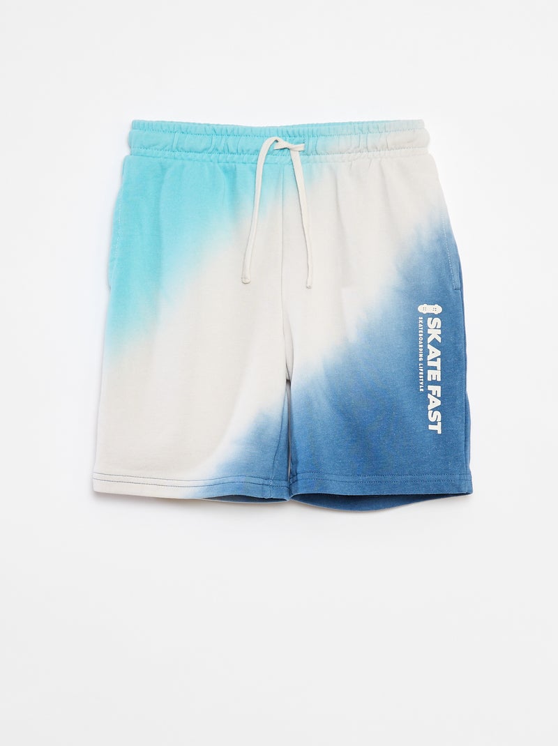 Bermudas leves com bolsos Azul - Kiabi