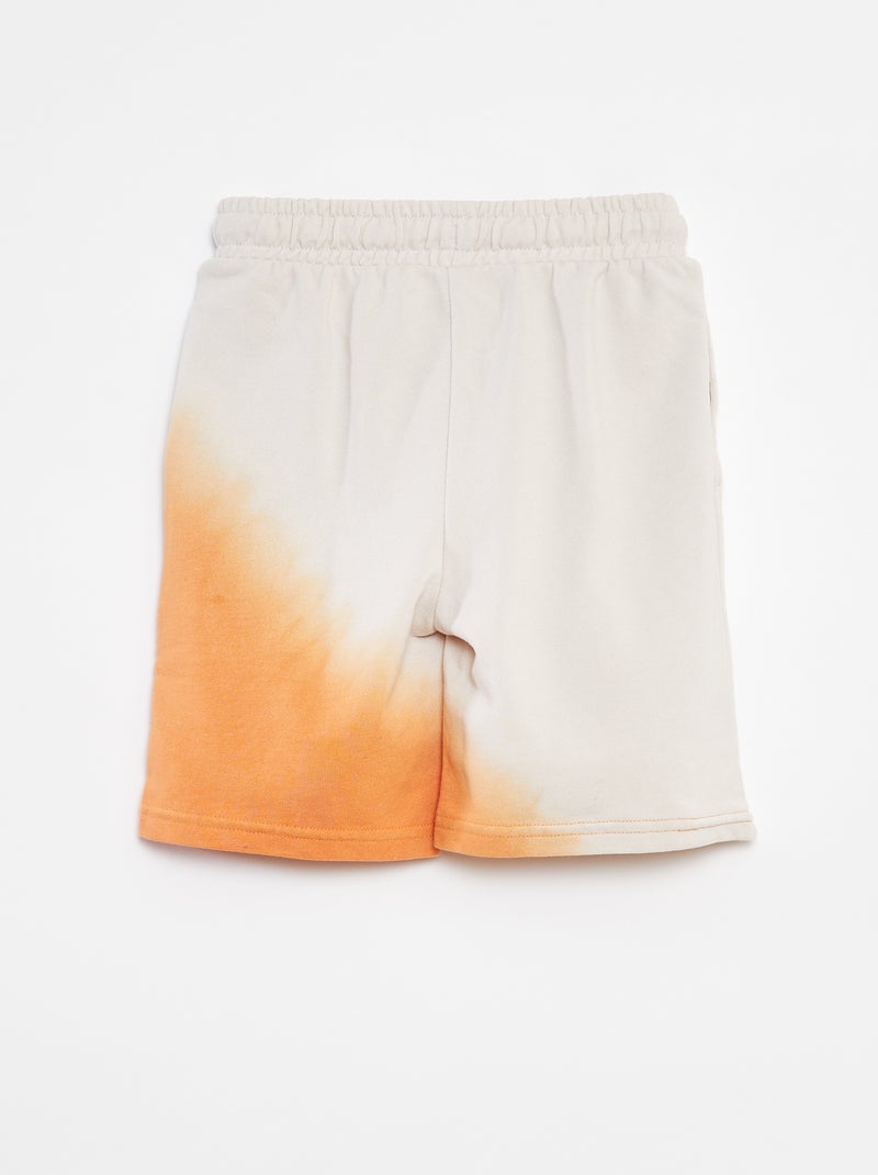 Bermudas leves com bolsos Laranja - Kiabi