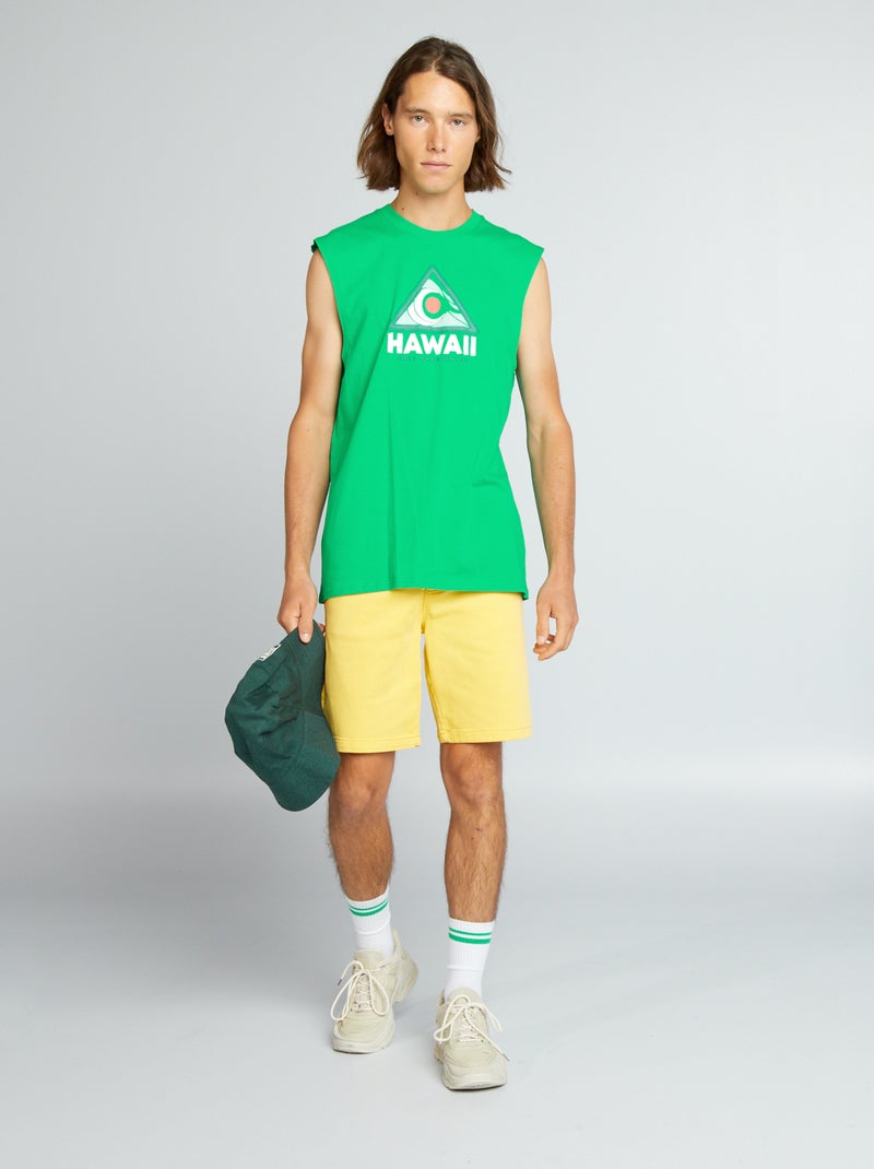 Bermudas lisas AMARELO - Kiabi