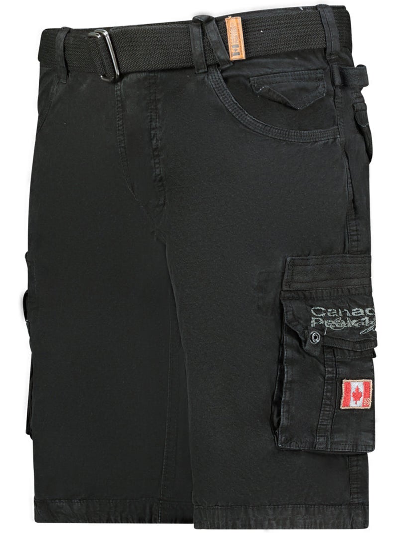 Bermudas multibolsos panoplieak – canadian peak Preto - Kiabi