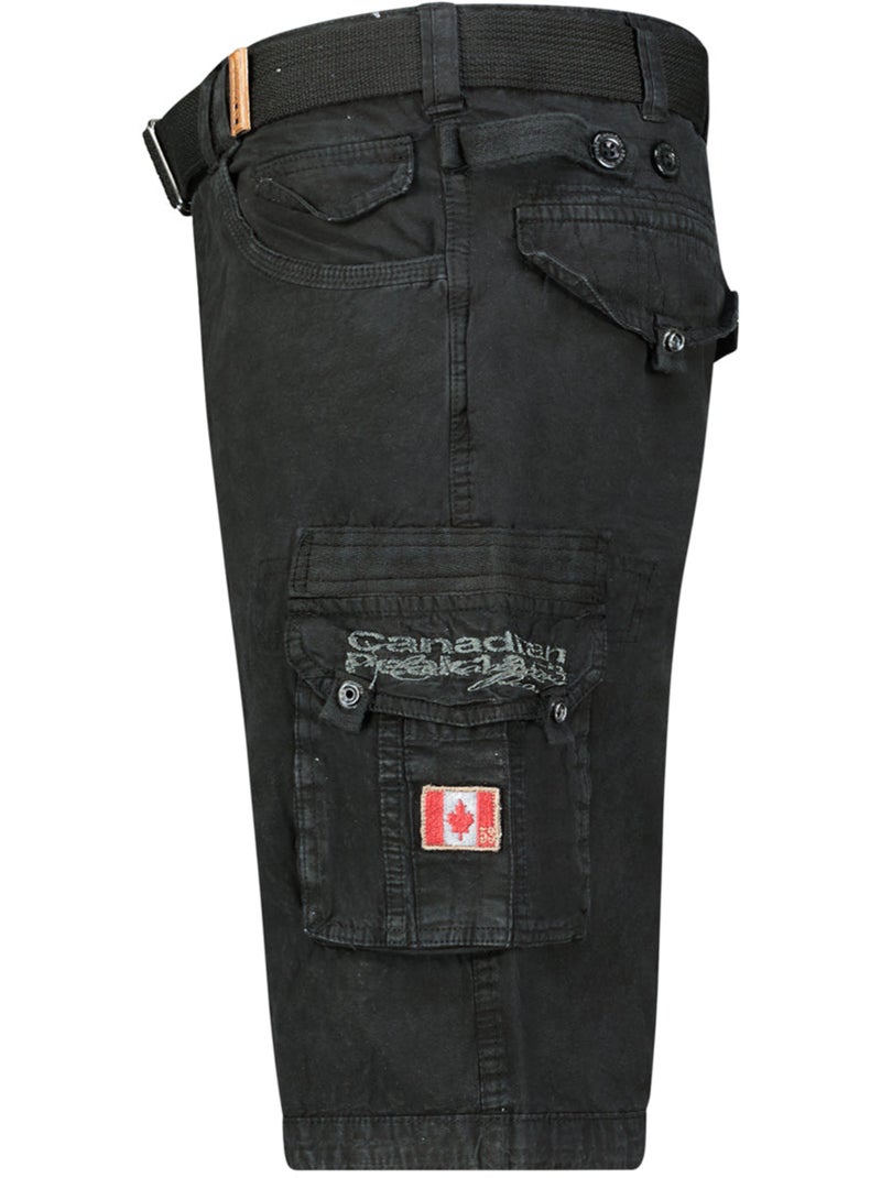 Bermudas multibolsos panoplieak – canadian peak Preto - Kiabi