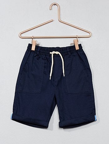 Bermudas regulares bi-matéria - Kiabi