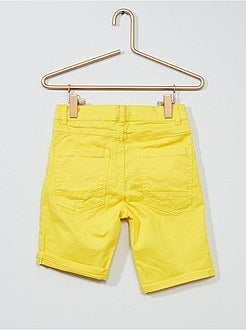 Bermudas slim de sarja - Kiabi