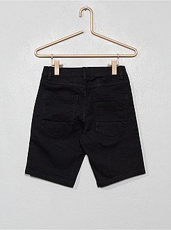 Bermudas slim de sarja - Kiabi