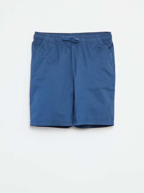 Bermudas tipo chino lisas - Kiabi