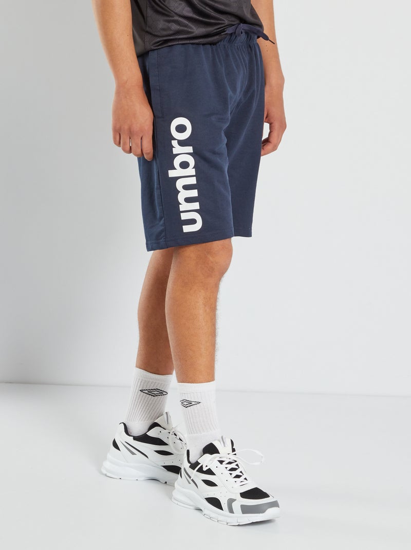Bermudas 'Umbro' em jersey AZUL - Kiabi