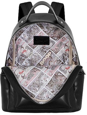 Betty Boop Motor Love Mochila Heady, Preta