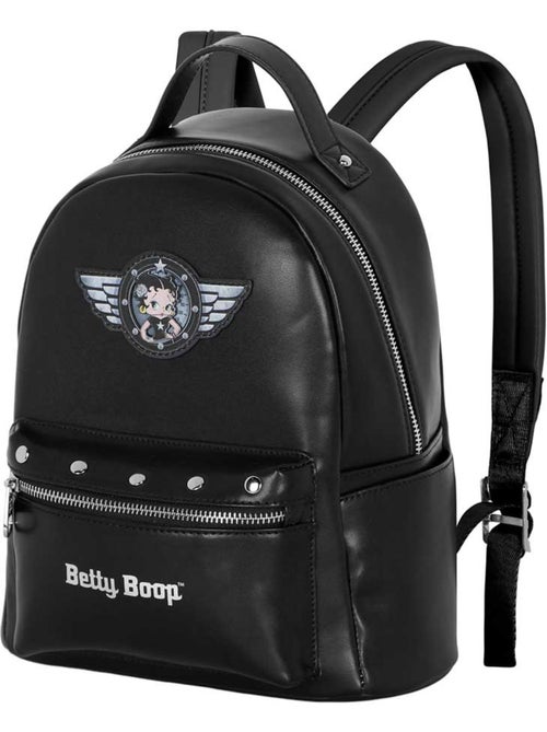 Betty Boop Motor Love Mochila Heady, Preta - Kiabi Betty Boop Motor Love Mochila Heady, Preta - Kiabi