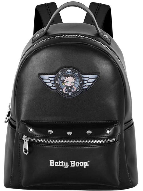 Betty Boop Motor Love Mochila Heady, Preta - Kiabi Betty Boop Motor Love Mochila Heady, Preta - Kiabi