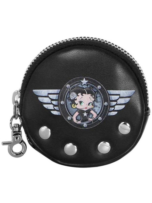 Betty Boop Motor Love Porta-moedas Cookie, Preta - Kiabi