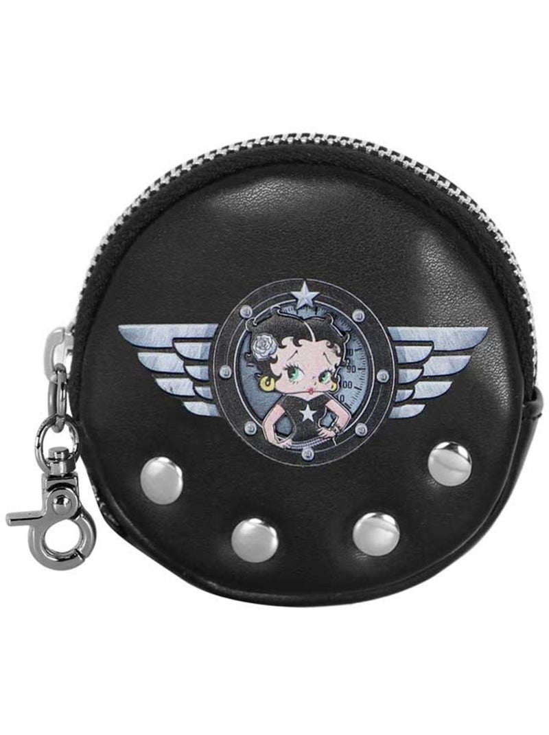 Betty Boop Motor Love Porta-moedas Cookie, Preta Preto - Kiabi