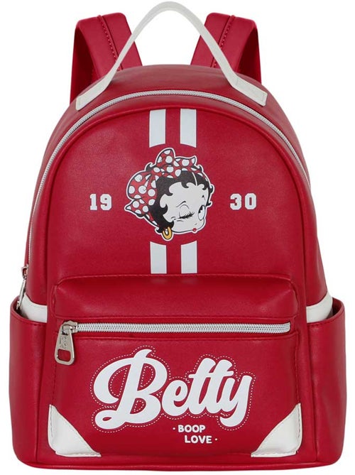 Betty Boop Varsity Mochila Heady, Borgonha - Kiabi Betty Boop Varsity Mochila Heady, Borgonha - Kiabi