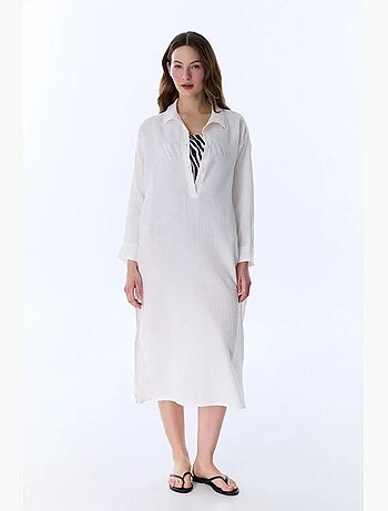 Bia kaftan de manga comprida penti