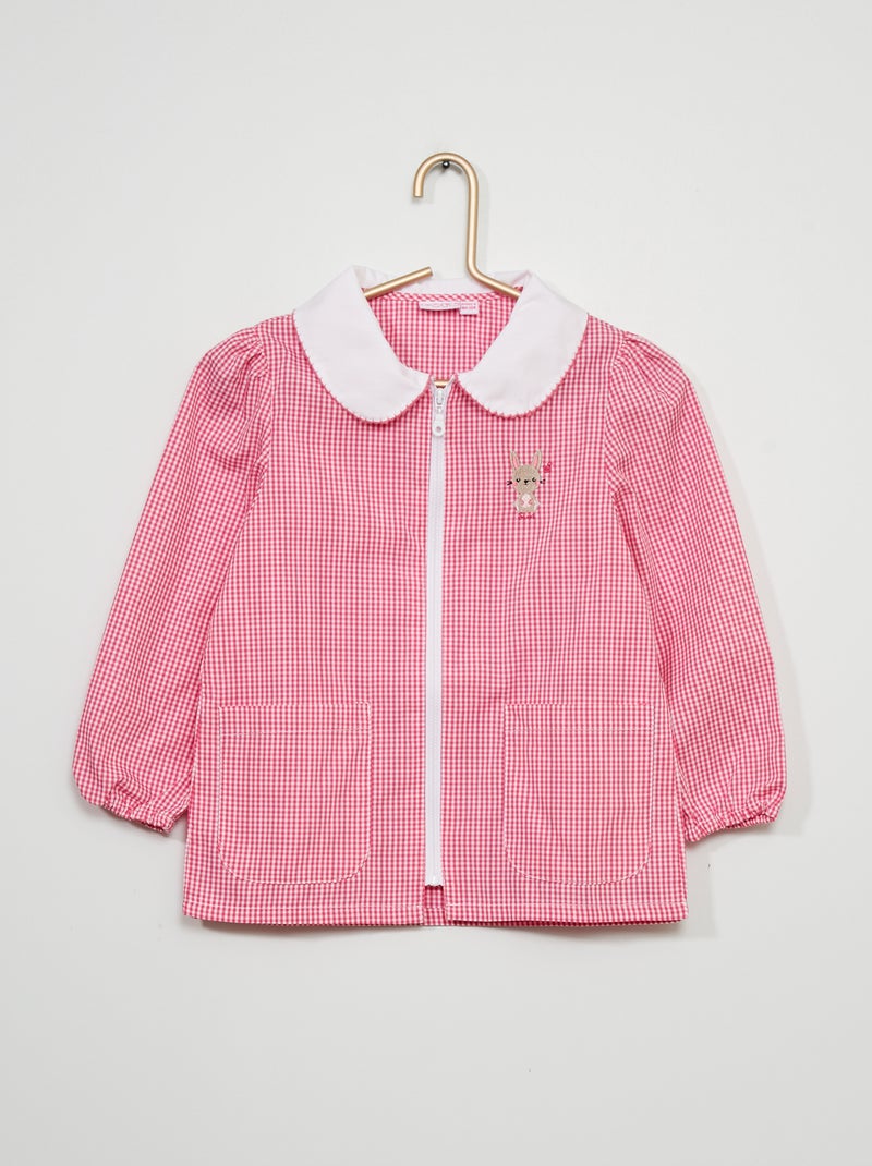 Bibe curto com gola Claudine ROSA - Kiabi