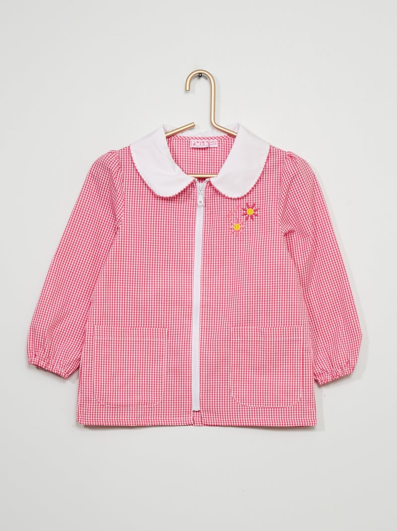 Bibe curto com gola Claudine ROSA - Kiabi