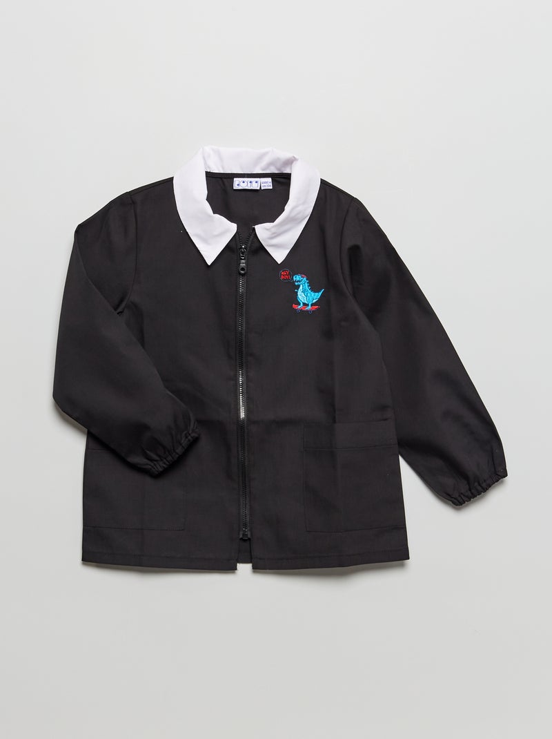 Bibe curto 'dinossauro' Preto - Kiabi